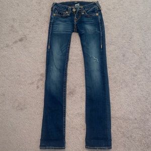 True Religion low rise jeans